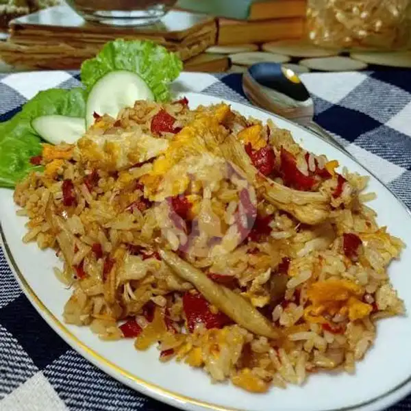 Nasi Goreng Ayam+Es Jeruk | Warung Mama Citra Kota Tegal, Margadana
