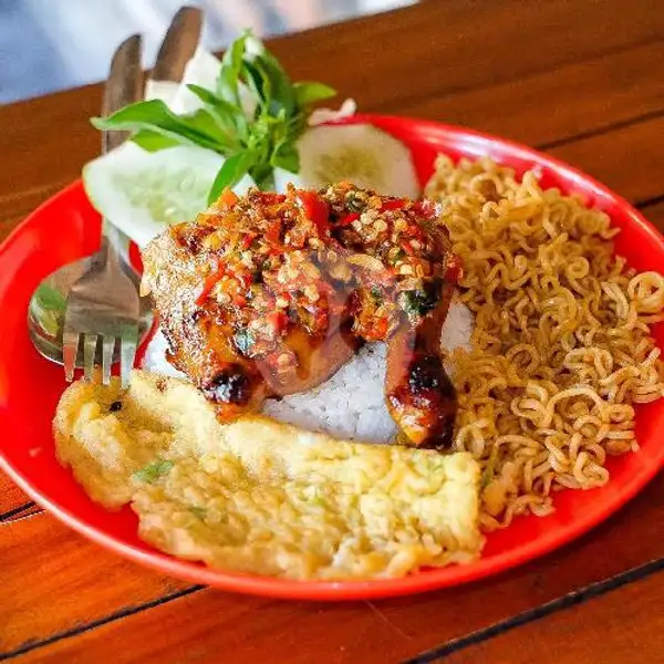 Paket Komplit Ayam Bakar | Ayam Geprek Bogasari Pusat Renon, Denpasar