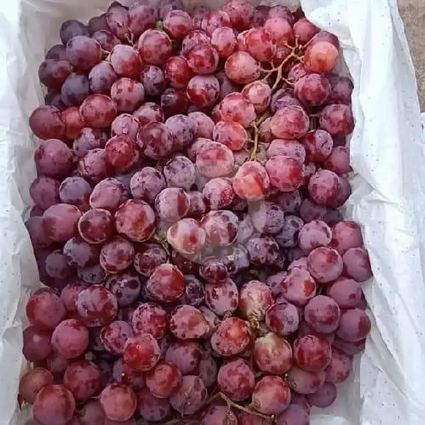 Anggur Impor RRC | Sahil Fruit, Pasar Tradisional Blimbing