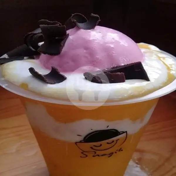 Creamy Mango Thai Ice Cream | Esnagih - Creamy Fruit Drink and Cheese Drinks, Danau Toba