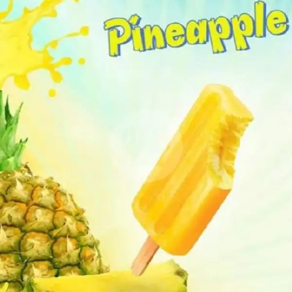 Pineapple | Kedai Ice Cream Bilqis, Sukarame