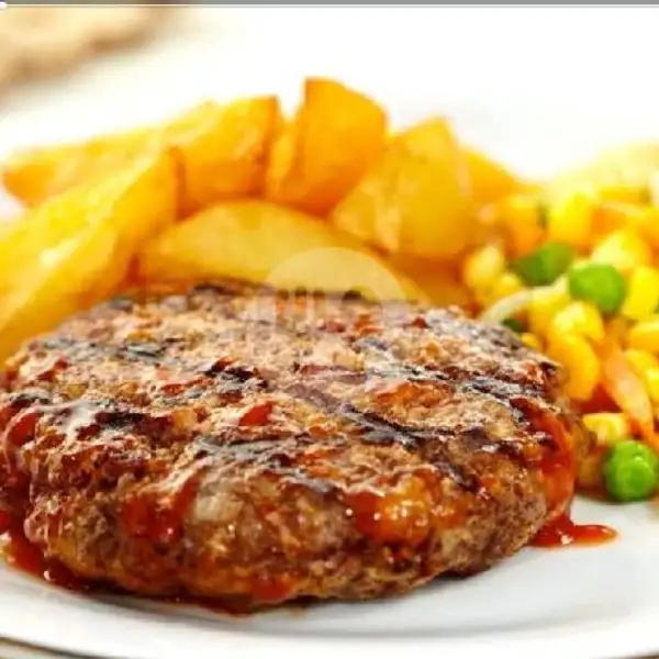 Steak BBQ+ Nasi | Warung AA, Syahdan