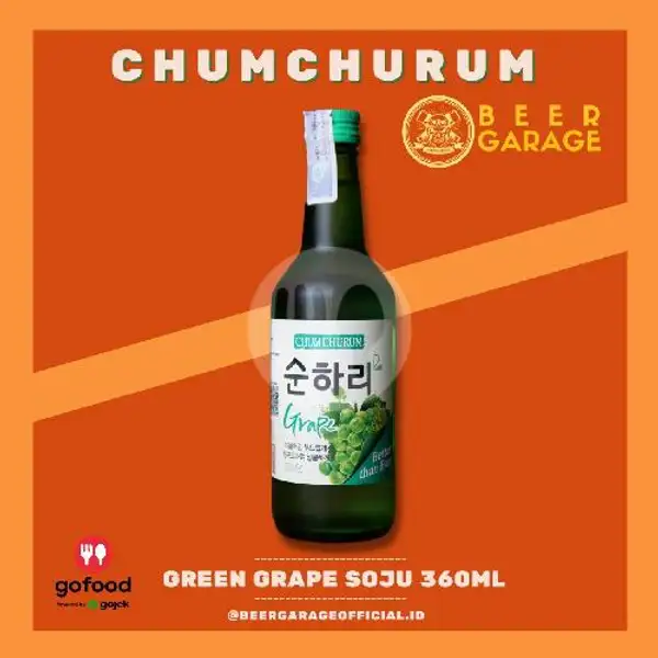 Chumchurum Soju Green Grape 360ml | Beer Garage, Ruko Bolsena