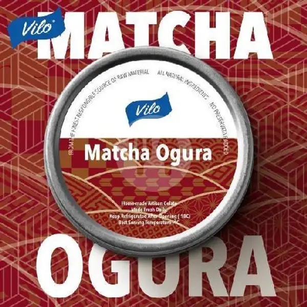 Matcha Ogura | Vilo Gelato