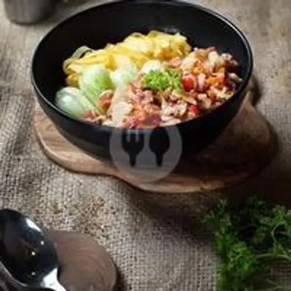 Nasi Spicy Corned Pork | ShaoKao Gajah Mada