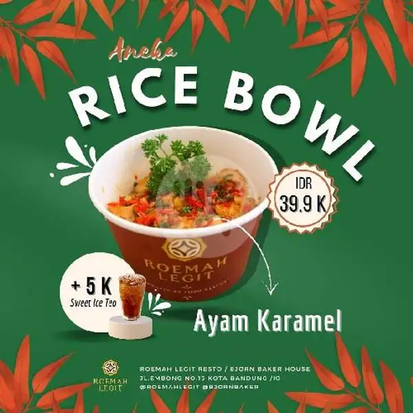 Rice Bowl Ayam Karamel | ROEMAH LEGIT EMBONG