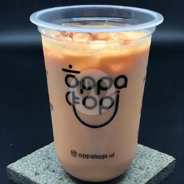 Ice Thai Tea | Oppa Kopi, Rungkut