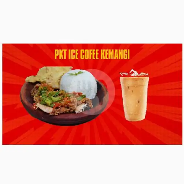 Paket Ice Coffee Sambel Kemangi | Ayam Geprek Crispy Bakar Abyan, Murni 1