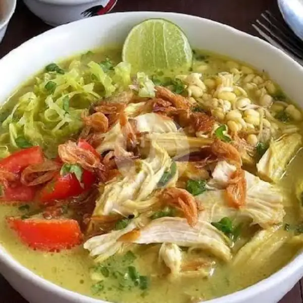 Nasi Soto Ayam+Es Teh | Ayam Geprek Mama, Kalimantan