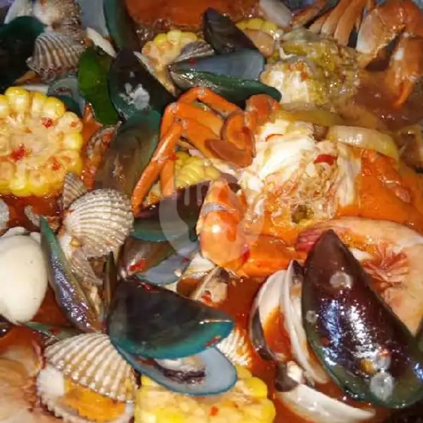 1kg Seafood Mix | Seafood Kembar, Kiaracondong