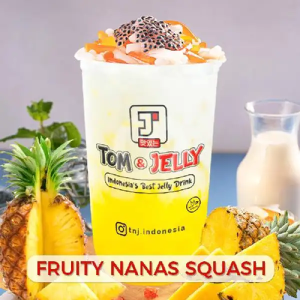 Nanas Squash | Minuman Tom And Jelly, Kezia