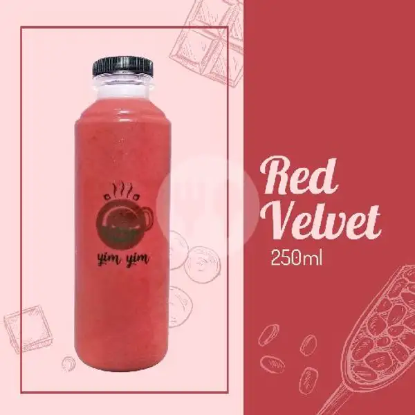 Es Yim Yim Red Velvet | Pempek G Putra, Jl. Garuda