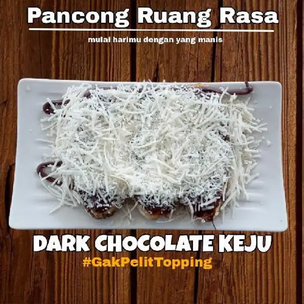 Pisang Bakar Dark Chocolate + Keju | Pancong Ruang Rasa, Sawangan