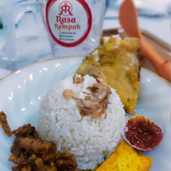 Nasi Uduk Ayam Gepuk + Es Teh/Teh Hangat | Rasa Rempah, Tamalanrea