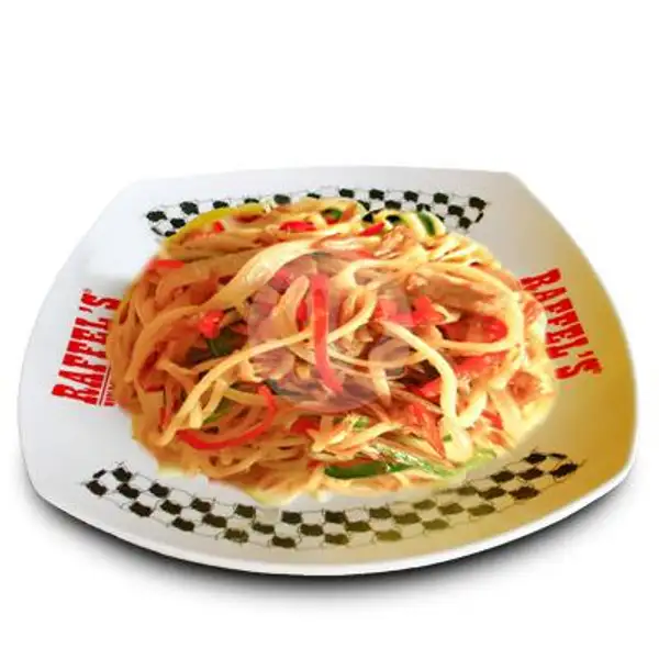 Spaghetti Spicy Tuna | Raffel's, Kitchen City Petojo