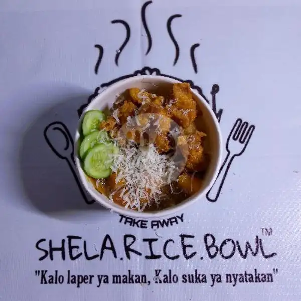 Chicken Pop Curry Keju | Rice Bowl Shela