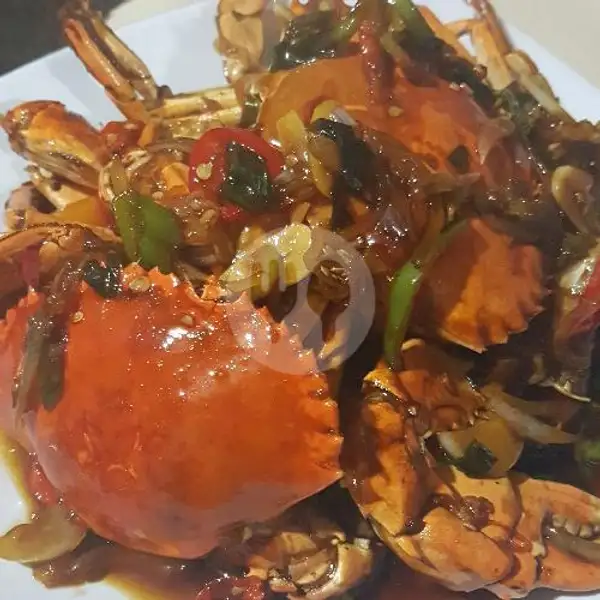 Kepiting Goreng Saus Tiram | Boy III Seafood, Lengkong Kecil