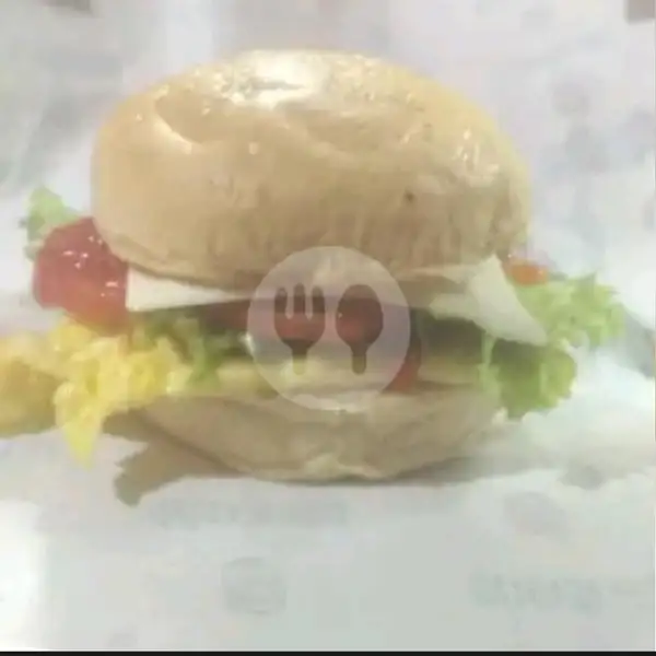 Burger Telur Keju | Najma Toast & BBQ, Punggur