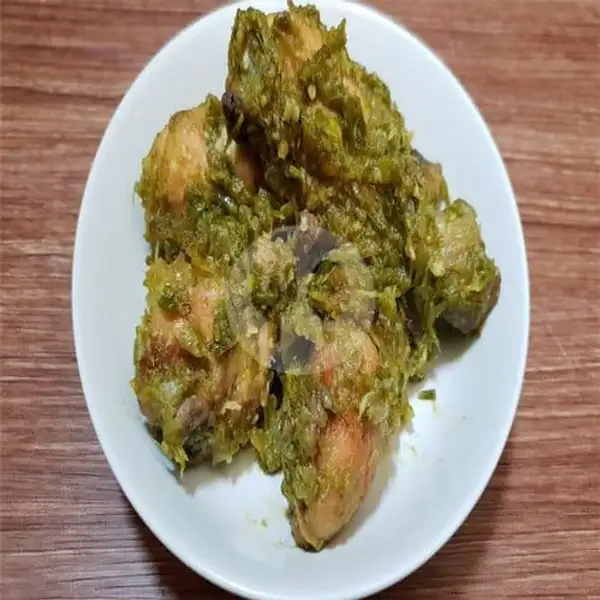 Ayam Cabe Ijo+Nasi | Rumah Makan Seafood Sri Rahayu, Batam