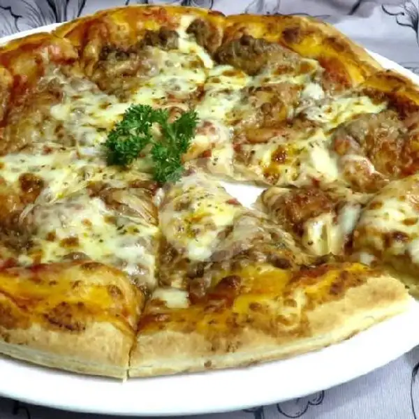 Pizza Double Decker | Piccola Stella Batam, Dermaga Sukajadi
