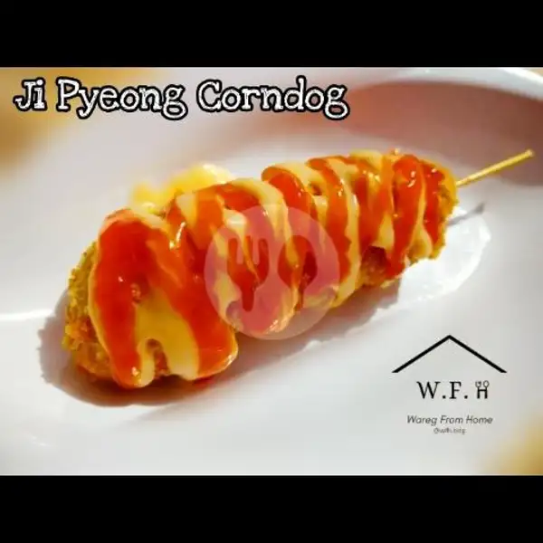 Ji Pyeong Corndog | WFH (Tteokbokki, Corndog & Pizza)