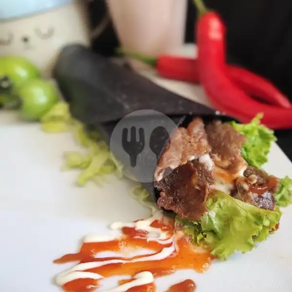 Kebab Black Large Beli 3 Gratis Topping Keju | Kebab Baba Rafa, Beji