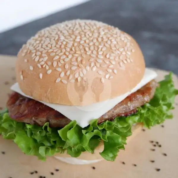 Burger Beef+Keju | Gedhang Nugget, Lowokwaru