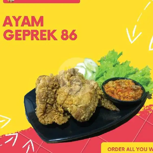 Promo Paket Ayam Geprek | Ayam Geprek dan Seafood 86, Ampang