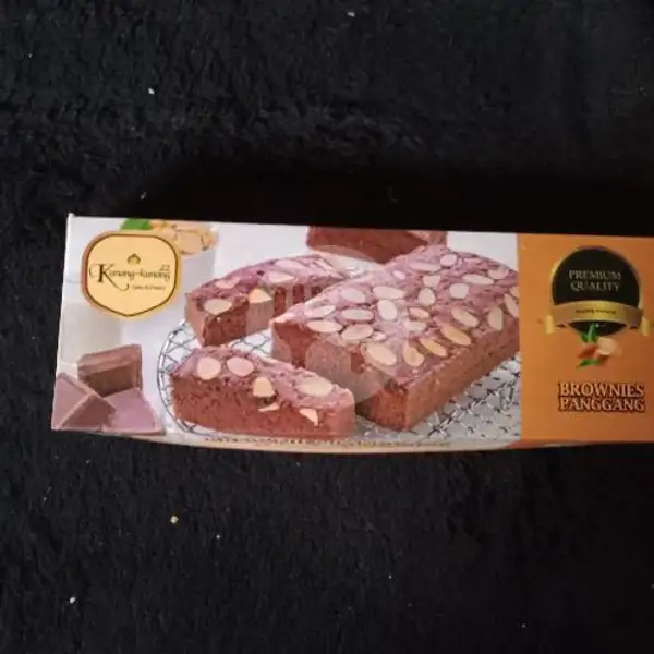 Brownies Panggang Kacang Almond | Kue Balok Brownies, Sawangan