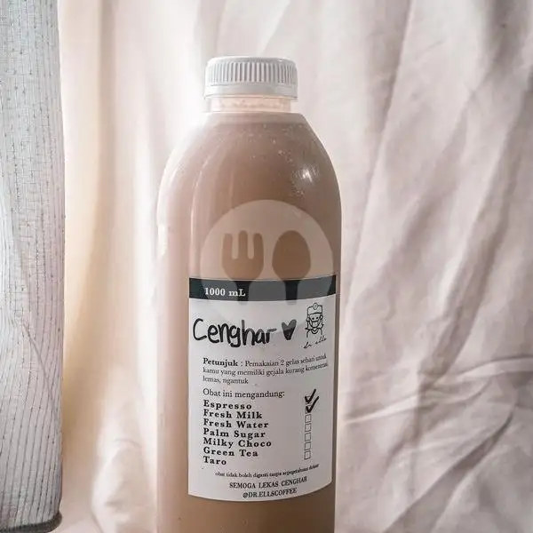 1 Liter Obat Cenghar (Es Kopi Susu Tanpa Gula) | Dr Ells Coffee Roaster, Otista