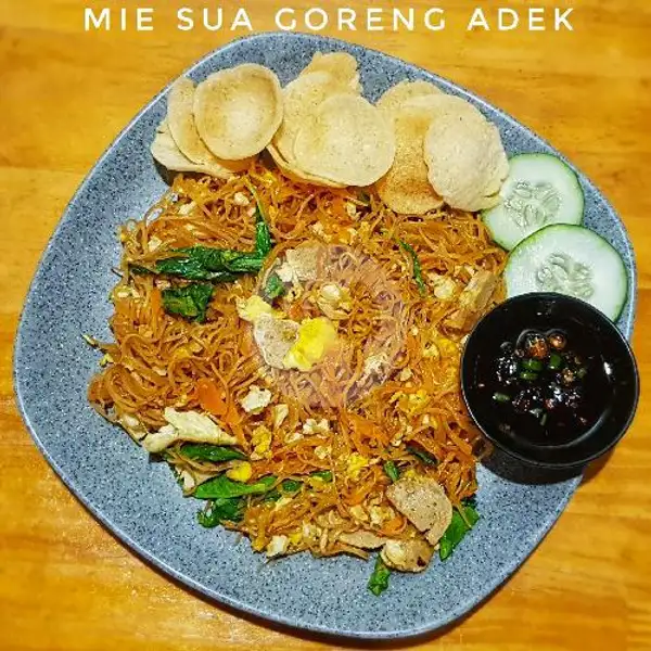 Mie Sua Goreng Adek | Cafe Adek Vegetarian, Komplek Griya Mas