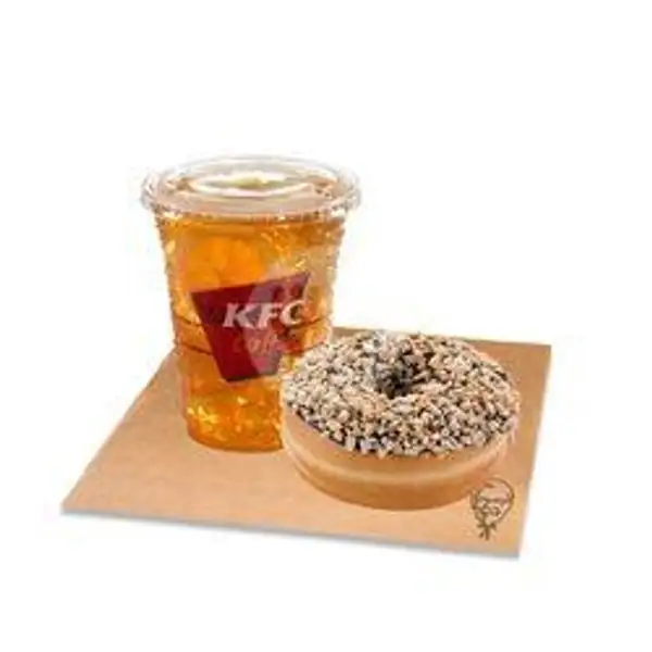Ice Lemon Tea FREE Donut | KFC, Kawi