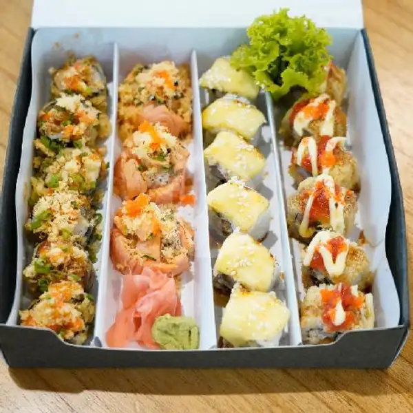 Sushi Package S | Oba Japanese, Kertajaya