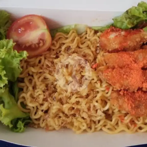 Indomie Goreng + Ayam Fillet Crunchy | Ayam Fillet Crunchy By Briliant Food