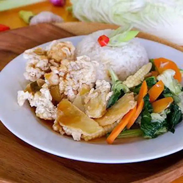 Nasi + Bistik Ayam | Seafood 99, Sorogenen