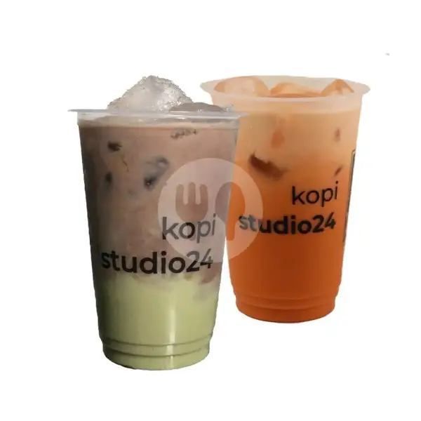 Medium Beli 1 Gratis 1 (Avocado Choco + Thai Tea) | Kopi Studio 24, Soekarno Hatta