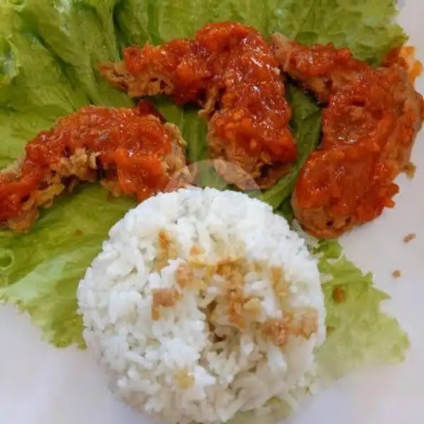 3pcs Chicken Wing Crispy + Nasi Putih | C Kendinner Chicken Wing 
