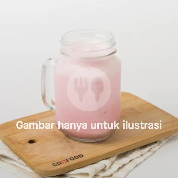 Strawberry Milkshake | Es Teler Maniac, Denpasar