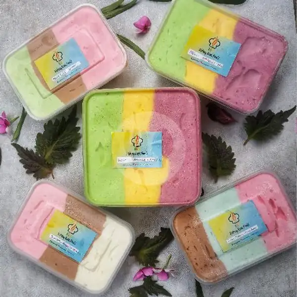 Matcha, Taro, Capucino | Ice Cream Bintang Raya Foods  Margosari