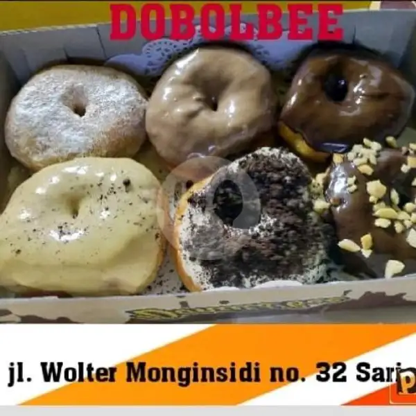 Dobolbee Mix (3 Varian) Isi 6 pcs | Donuts Bee 