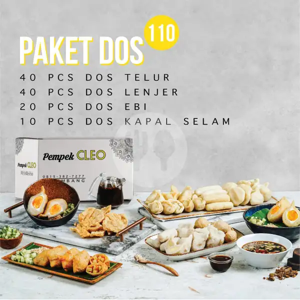 Paket Dos @110 Pcs | Pempek Cleo, Diponegoro