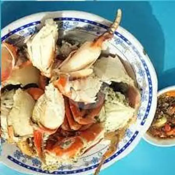 Kepiting Rebus | Riana Jaya Sea Food 18 Ayam Kremes, Lingkar Utara