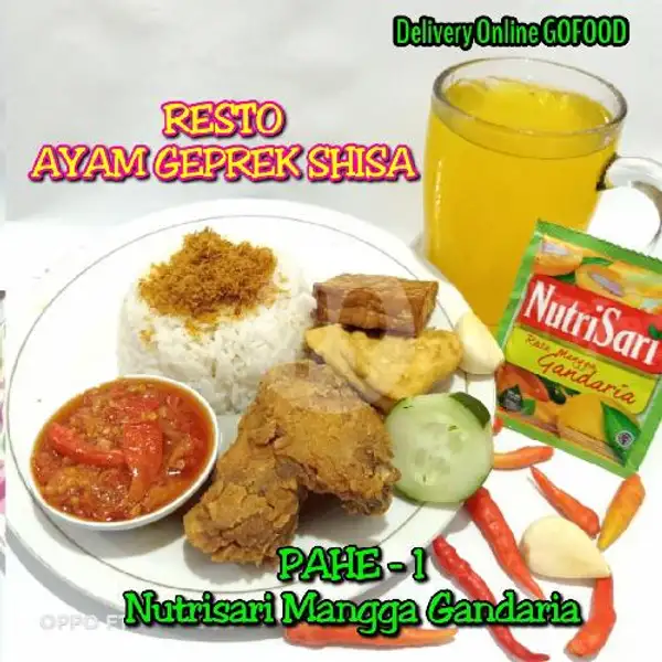 PAHE 1 Nutrisari Mangga Gandaria | Ayam Geprek Shisa, Dukuh Kupang