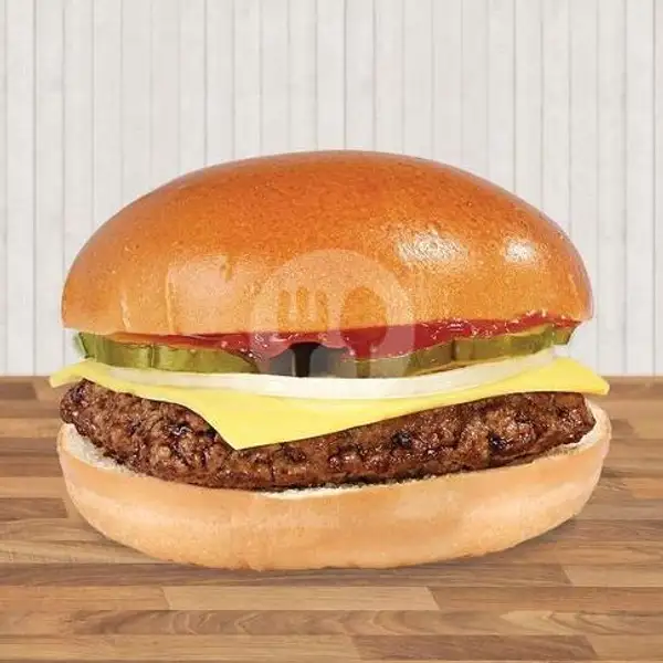 Cheeseburger  Ala Carte | Wendy's, Mazda Menteng