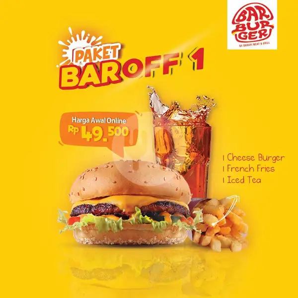 Baroff 1 | Bar Burger By Barapi, Tomang