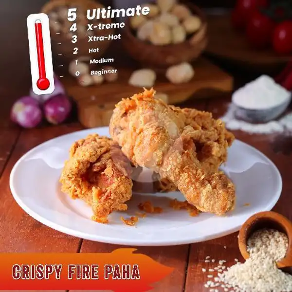 Crispy Fire Paha | Crispy Fire Chicken 