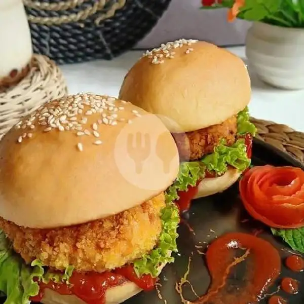 Burger Daging | Abi Burger, Jl. T. Nyak Arief