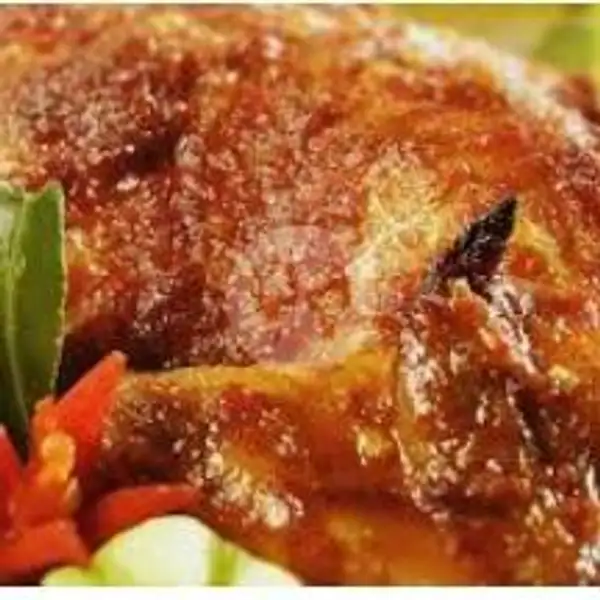 Nasi + Ayam Tahu Tempe Ikan Asin Terong Goreng+ Sambal Kacang+ Lalapan + Air Mineral | Penyetan Jontor, Driyorejo