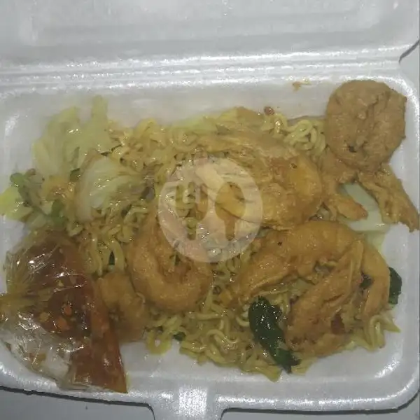 Mie + Udang Crispy | Spicy Foods Ariska, Tegalsari