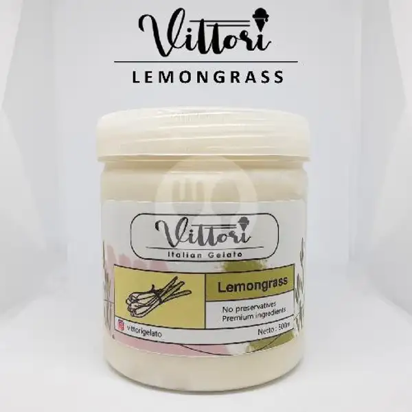 Ice Cream Es Krim Gelato Vittori - Lemongrass | Vittori Gelato
